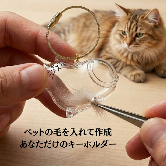 愛猫・愛犬メモリアルキーホルダー